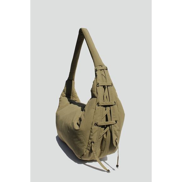 Street Level Isla Puffy Bag with Interlaced Side Panels - Picture 2 of 9